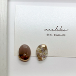 drip oval【brown】