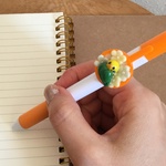 046セキセイインコさんのボールペン