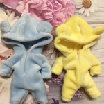 koshiancoro様専用☆ねんどろいどどーる 服☆ふわモコくまさんの着ぐるみ、ラグラン袖のトレーナーセット