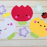 【再販】壁面✳︎はる🌷♡3月・4月