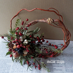 八ヶ岳〜(送料込み)柳の枝のMiniWreath M1
