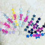 hny様オーダー　ミニスターガーランド　☆お名前入りスター付き☆