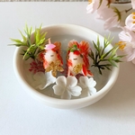 【2/13(土)19時〜販売予定】おひなさま金魚ちゃん