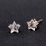 Crystal Star(401) ピアス/ノンホールピアス/樹脂ピアス