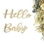 木製バナー   ニューボーンフォト 