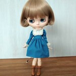 137.※ブライスアウトフィット※ブルーのワンピース 