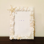 シェルフォトフレームWhitePerl+*Atype