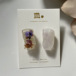 ꫛꫀꪝ✧‧˚ 鉱石の1粒 ピアス/イヤリング