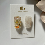ꫛꫀꪝ✧‧˚ 鉱石の1粒 ピアス/イヤリング