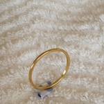 【brass】シンプルbrassリング（鏡面仕上げ）