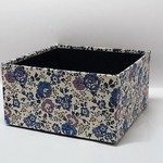 リバティ★フェリシテ（ブルー）★スタッキングBOX（卓上ゴミ箱）