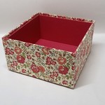 リバティ★フェリシテ（ピンク）★スタッキングBOX（卓上ゴミ箱）