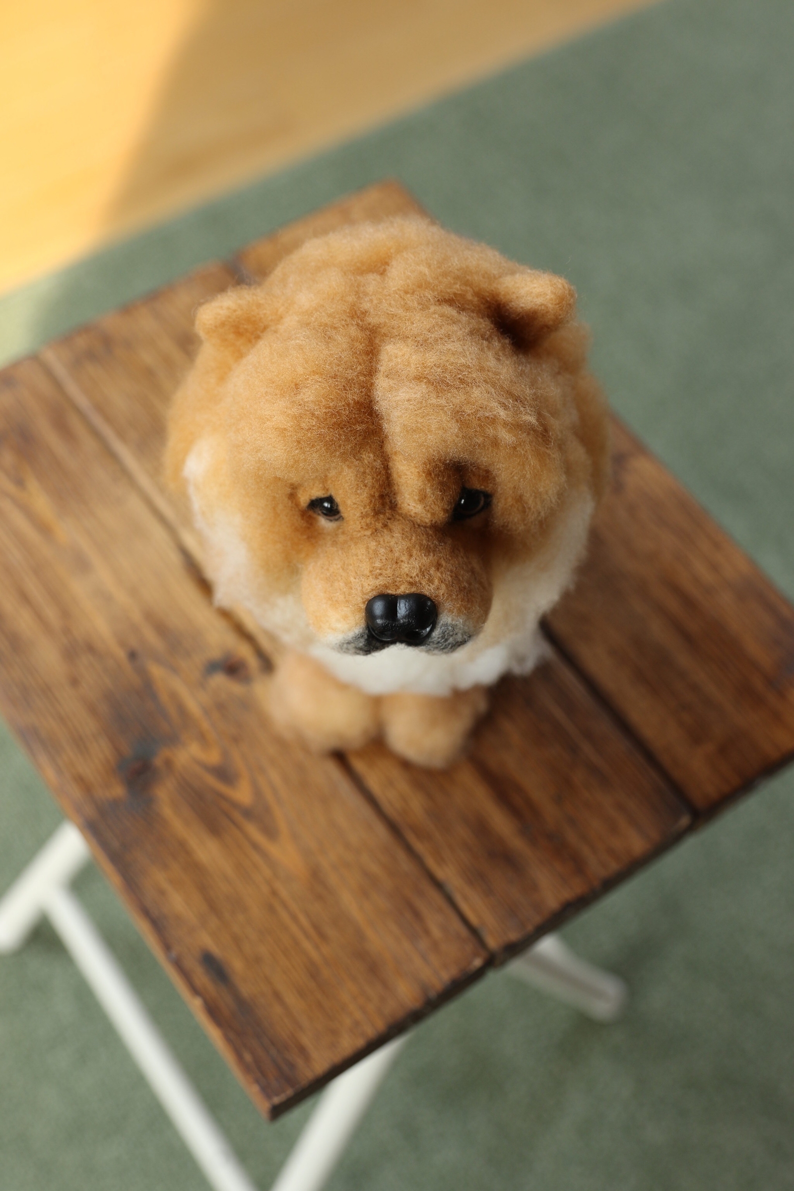 羊毛フェルト　チャウチャウ 羊毛フェルト チャウチャウ犬 羊毛フェルト Kingこうた 通販