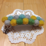 もこもこバレッタ