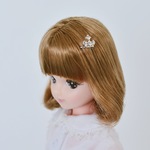 プチクラウン ヘアピン(シルバーベース)