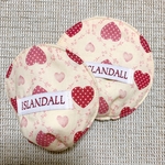 母乳パッド(ワッフル生地)【ハートドット】