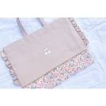 [セミオーダー]入園入学準備　さくらんぼのレッスンバッグ -liberty-