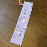 布  箸袋  ユニコーン🦄ラメ柄  大人用も可能！歯ブラシ入れにも✨