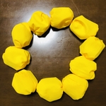 在庫セール中❣️【カラーお手玉】黄色10個