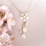 ゆらゆらさくら＊桜＊ネックレス