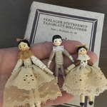 mapleさま専用♪ミニチュアドール・ビーズドールたち・人形