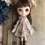1736 リバティ ピンク ワンピース Blythe ブライス アウトフィット 洋服
