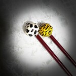 アニマル模様の玉かんざし【各一点です】