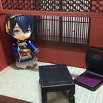 組み立て式　ドールハウス  旅館 和室（弁柄×茶）和風　