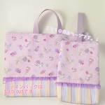 ラベンダーユニコーン🦄シューズバッグ