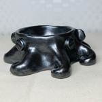 メンダコ皿  メタリックブラック(deepsea octopus plate Metallic black)