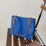 帆布8号セミショルダーバッグ 10 ブルー