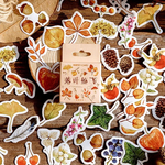 ♡秋の落とし物♡フレークシール♡A72♡