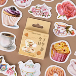 ♡午後のお茶会♡フレークシール♡A59♡