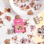 ♡プルッシュベア♡フレークシール♡A61♡