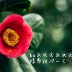 ka※※※※※※※ro様専用ページ
