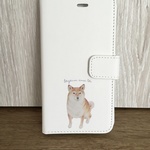 柴犬 手帳型ケースiPhone6/6s