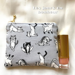 再販！猫ちゃんミニふわふわポーチ