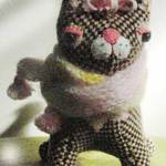 あったか冬支度　猫様人形　5
