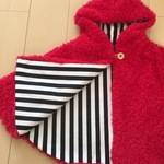 ポンチョ（レッド）
