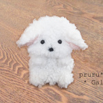 ぬいぐるみポーチ♥わんこ【しろ】