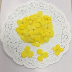 NO.95 増量✨イエローの小さなアナベル／押し花素材