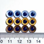 オーダーのお品〇にゃんこのおめめ○半球グラスアイ8ｍｍ6セット