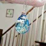 幻想ノたまご　〖春桜〗　41【レジン　ネックレス　キーホルダー　インテリア】