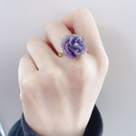 薔薇のリング・ローズバイオレット