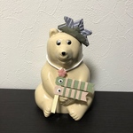  [再販] しろくま貯金箱  お節句 兜 & 鯉のぼりネックレス