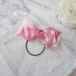 Kids Ribbon ～和柄リボンのヘアアクセサリー（桜）～