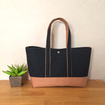 【送料込】帆布トートバッグ横長no.13