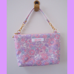ビニコのちいさなOTOMOバッグ　LIBERTY　Betsy　ベッツィ　ユニコーン　（中布・1+2分割ポケット・マチ付き）