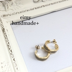 『数量限定』フープチタンピアス(グレー)♡送料込み