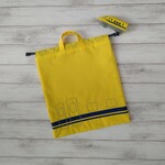 ドクターイエローモチーフ♪【持ち手付巾着袋】※完成品※